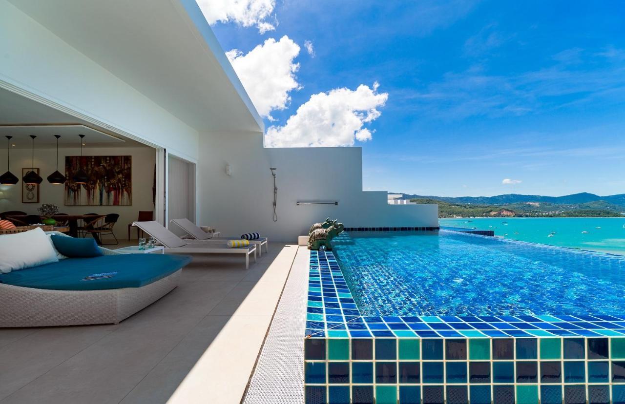 Samui Luxury Sea View Pool Villa IJ2 at uniQue Residences Bang Rak Beach  Habitación foto