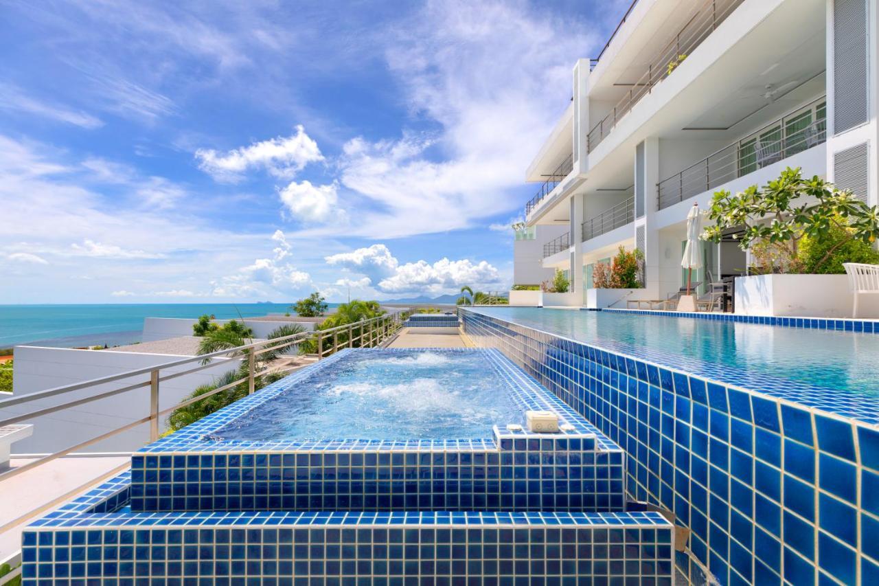 Samui Luxury Sea View Pool Villa IJ2 at uniQue Residences Bang Rak Beach  Exterior foto